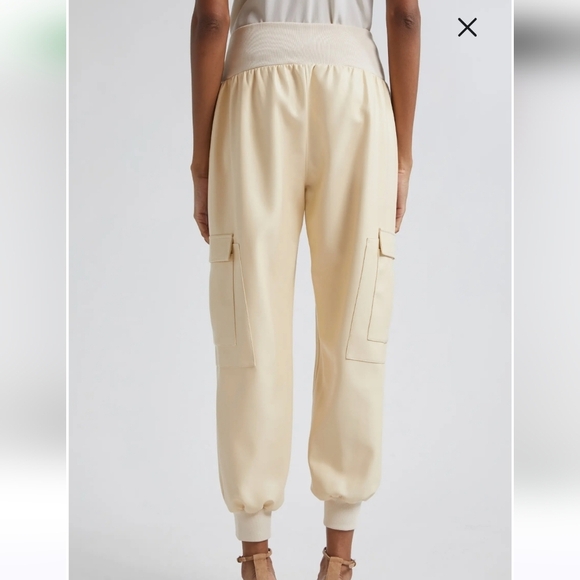 Cinq a Sept  Giles Faux Leather Jogger Pants XL - Picture 5 of 14